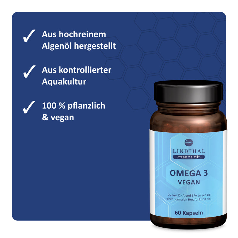 Omega 3 vegan auf einen Blick